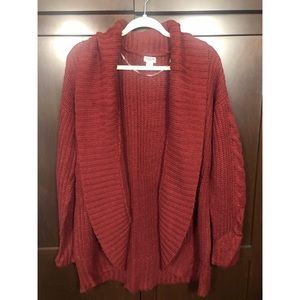 Mossimo Supply Co. Sweaters - ••🌸Red Oversized Cardigan🌸•• Mossimo Supply Co. Sweaters - ••🌸Red Oversized Cardigan🌸••